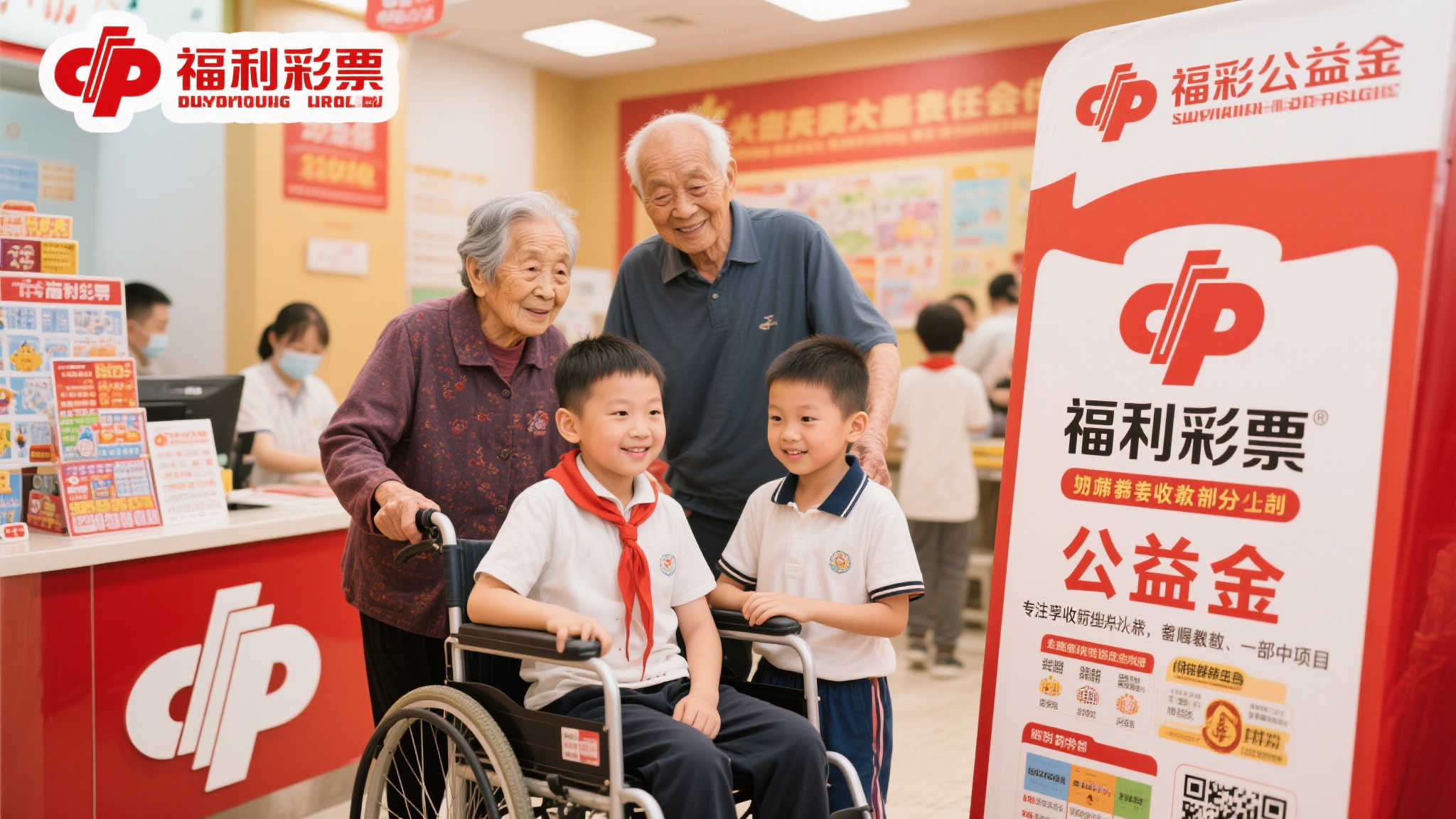 公益福彩资助特殊儿童免费完成学业梦