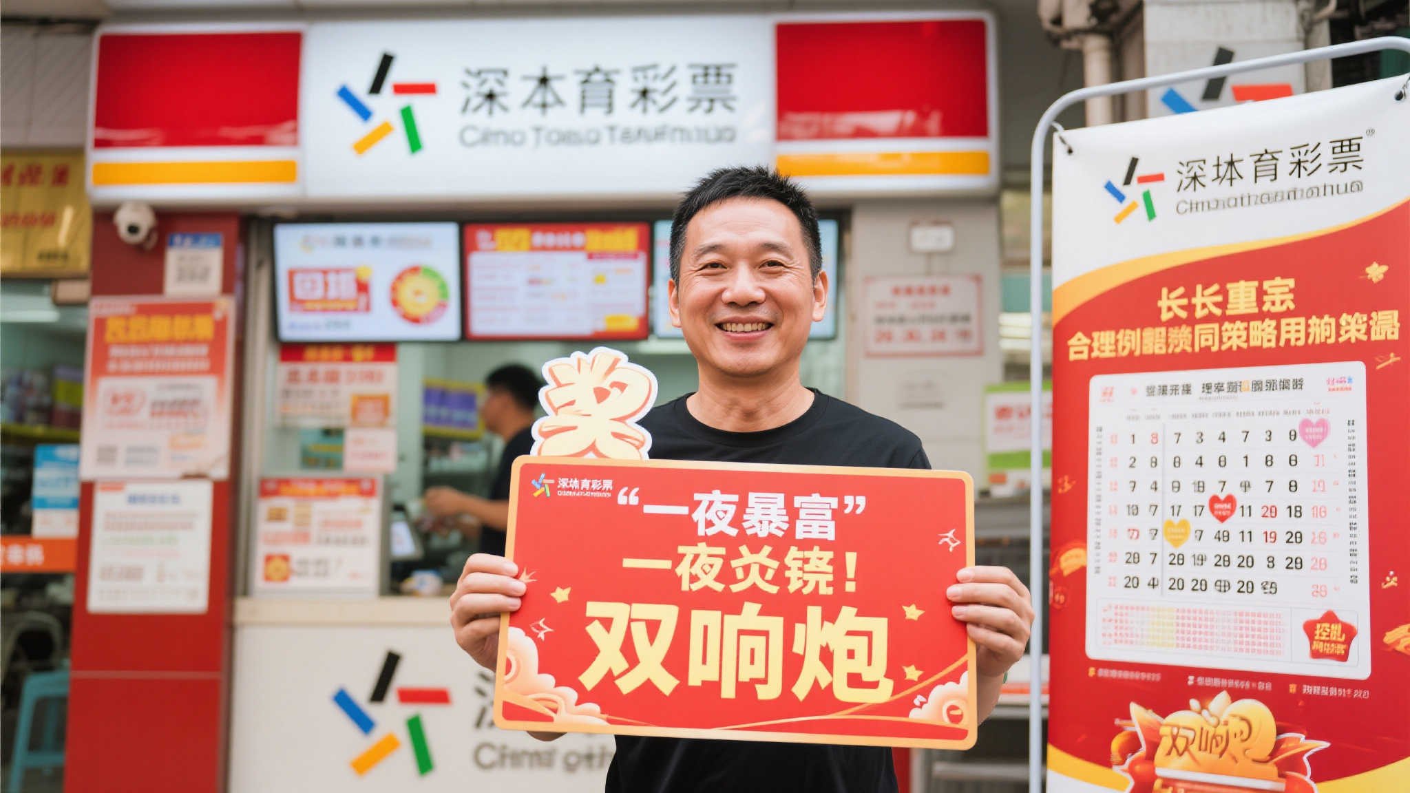幸运爆棚！深圳彩民连中两期大乐透千万巨奖