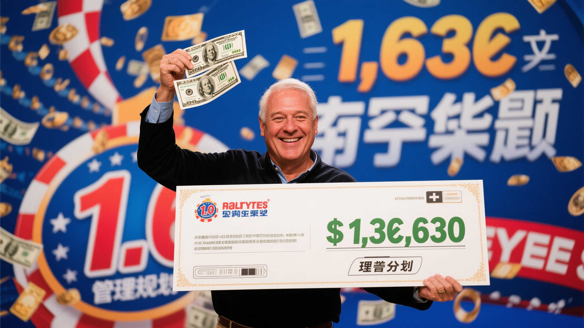 惊！1.63亿彩票大奖得主全额领奖，免税喜获巨款！